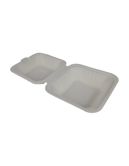 Envase hamburguesa BIO 15,2x15,2x8cm 50u