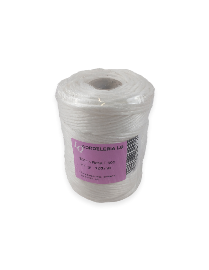Hilo rafia 120mt. 200gr. T 600