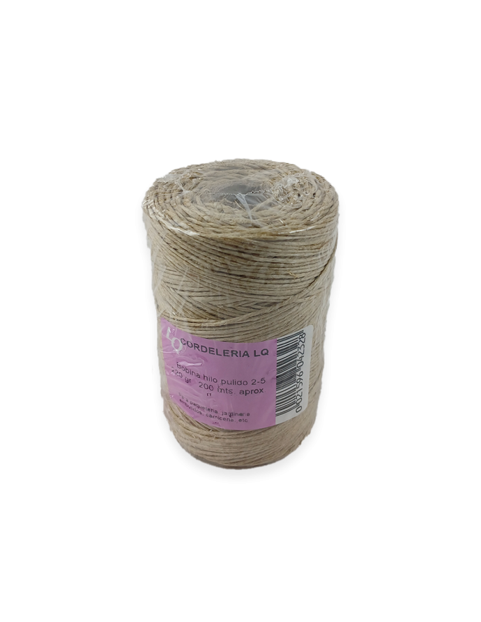 Hilo pulido 2-5 220gr 200mt. aprox