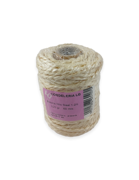 Hilo sisal 60mt. 220gr. 1-2/c