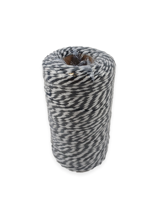 Cordel bicolor 2mm x 100mt. Varios colores