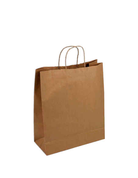 Bolsa asa retorcida 18x9x25 cm. Varios colores. 25 uds