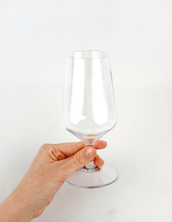 Copa de cerveza de tritán transparente 40 cl 2