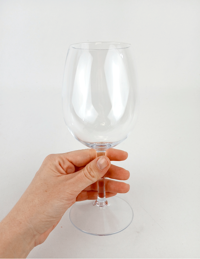 Copa de vino de tritán transparente 45 cl