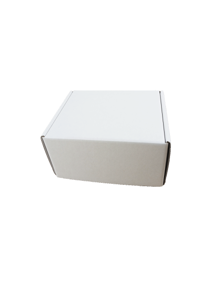 Caja aut. Kraft blanco 485g.155X120X80mm.10U