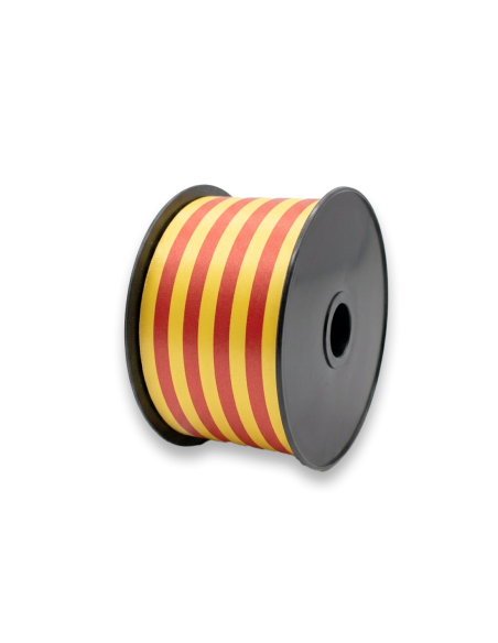 Bobina papel senyera 5cm ancho x 50m