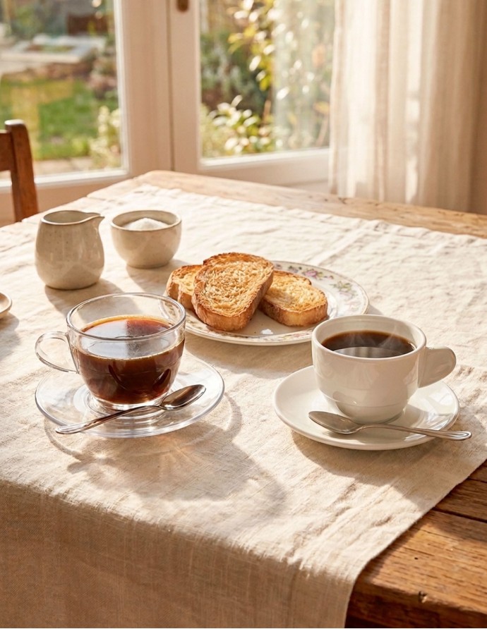 Taza capuccino Blanco 160 CC. 6 Unid.