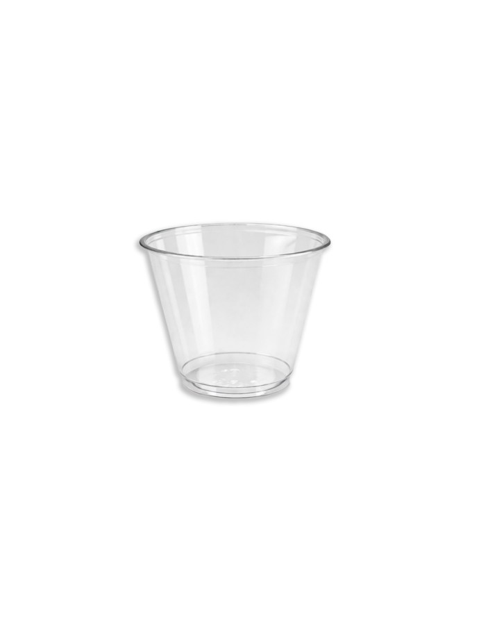 Vaso rPET Transparente. 250 ml. 8 0Z. 95 mm. 50 Unid.
