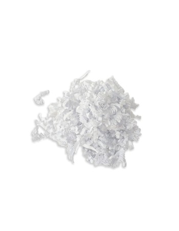 Virutas blancas de papel reciclado para relleno 100 g