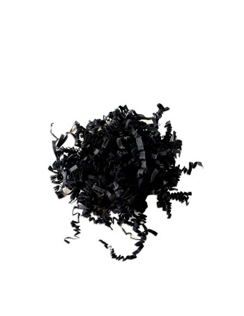 Virutas Negras papel reciclado. 100 gr