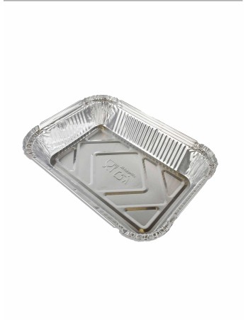 Envase Aluminio Rect .900CC. 177X114mm/H38MM 100 Unid.