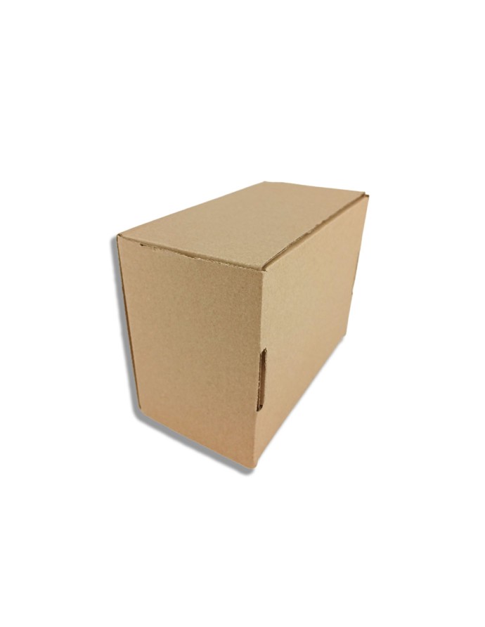 Caja de Cartón Automontable 165x126x90 mm | Pack 10 Unidades para Envíos y Embalaje