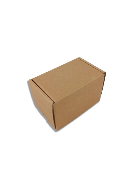 Caja Cartón Automontable Kraft Premium 120x100x80 mm | Pack 10 Uds.