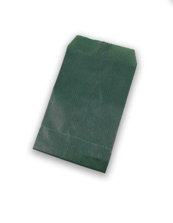 Bolsa de papel p. Verde Kraft 55g. 80X130 mm 100Unid 2