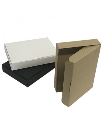Caja de cartón ondulado con tapa 20x20x11 cm