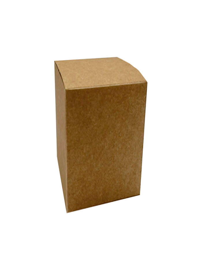 Caja de cartón con tapa integrada 10x10x16 cm 10 uds