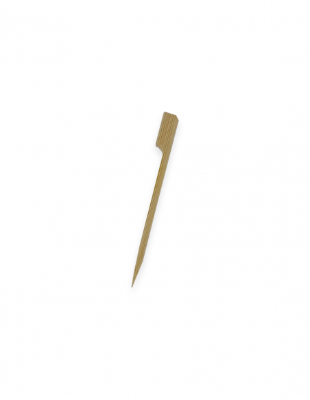 Pincho de bambú golf de 12 cm 200 uds