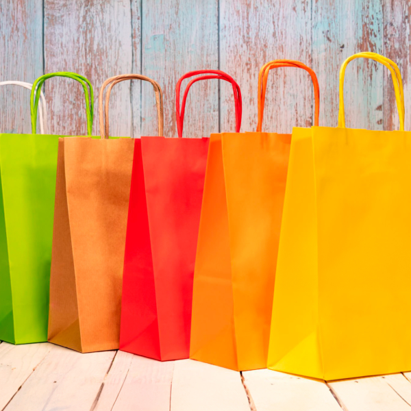 Bolsas de asa retorcida o rizada: elegancia, resistencia y sostenibilidad