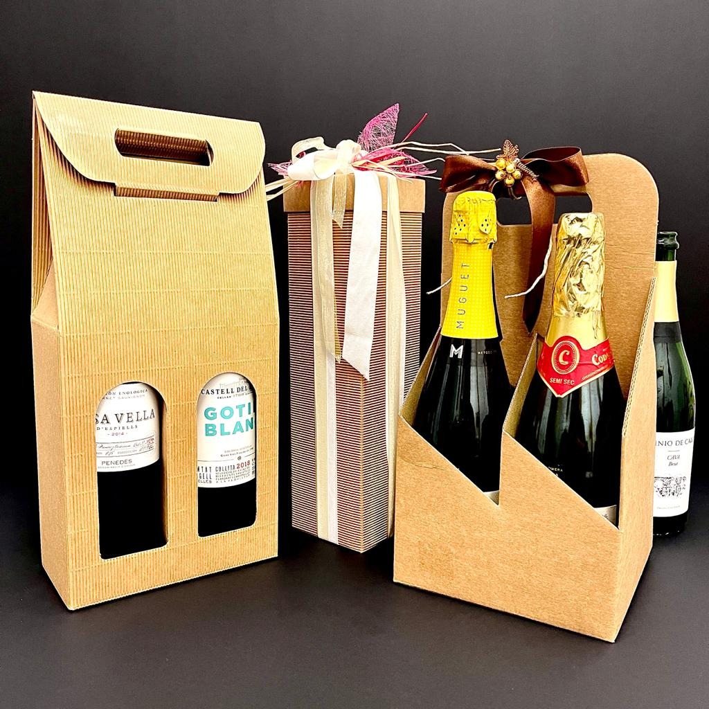 Elegante, ecológico y personalizado: así puede ser tu packaging para botellas de vino