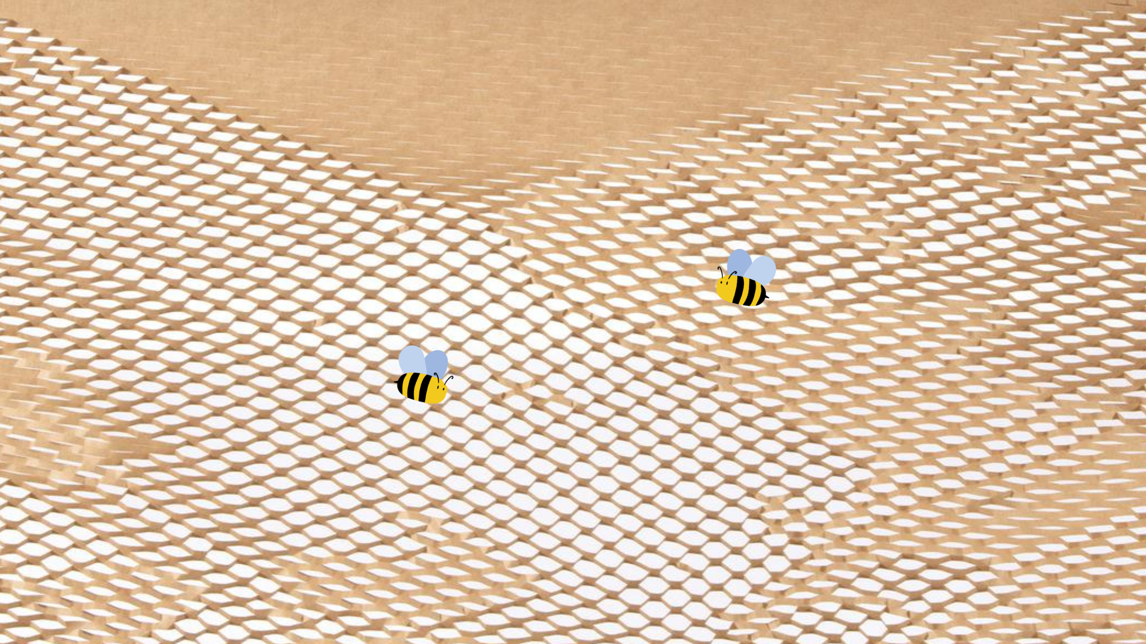 Nuevo papel de nido de abeja